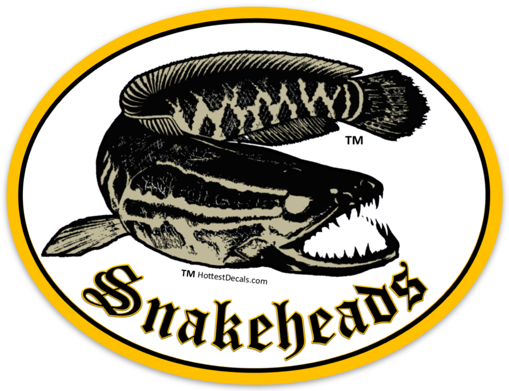 Snakehead Fish Decals
